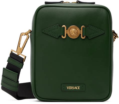 versace pak groen men|versace biggie bag.